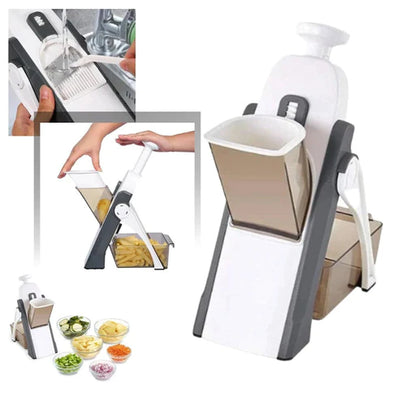 4 In 1 Vegetable Cutter | Chopper | Adjustable Multi-function Cutter