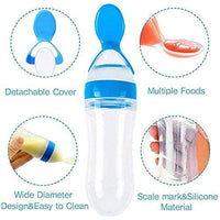 Thumbnail for Baby Spoon Feeder Silicone Bottle Feeding