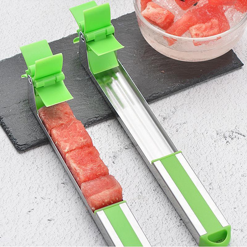 Watermelon Cube Cutter | Watermelon Slicer Cutter, Stainless Steel Watermelon Cutter Wheel