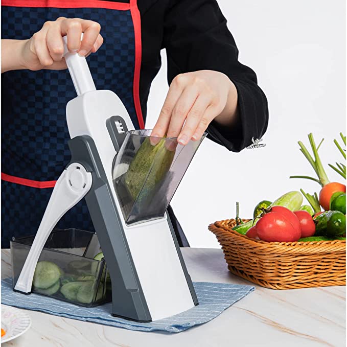 4 In 1 Vegetable Cutter | Chopper | Adjustable Multi-function Cutter