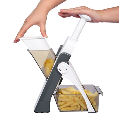 4 In 1 Vegetable Cutter | Chopper | Adjustable Multi-function Cutter