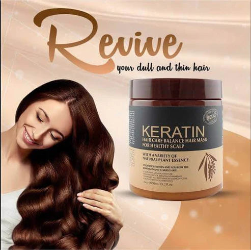 Pack Of 2 | Keratin Hair Mask Treatment 500ml: The Key To Stronger, Healthier Hair