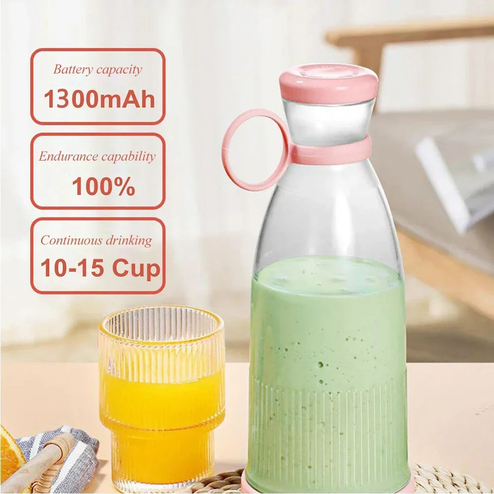 USB Portable Mini Electric Fruit Juicer Blender