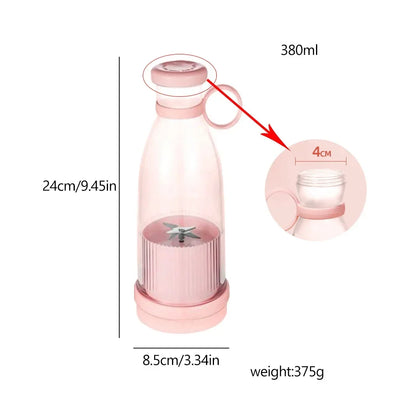 USB Portable Mini Electric Fruit Juicer Blender