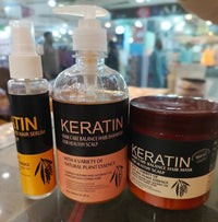 Thumbnail for New Deal | Pack Of 3 Items Keratin Hair Mask | Keratin Shampoo | Keratin Hair Spray