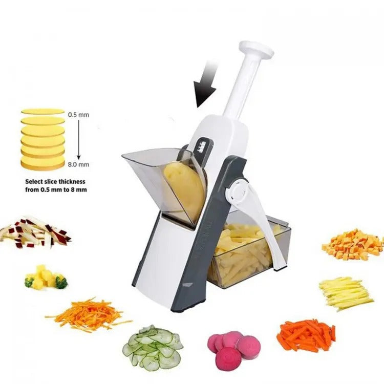 4 In 1 Vegetable Cutter | Chopper | Adjustable Multi-function Cutter