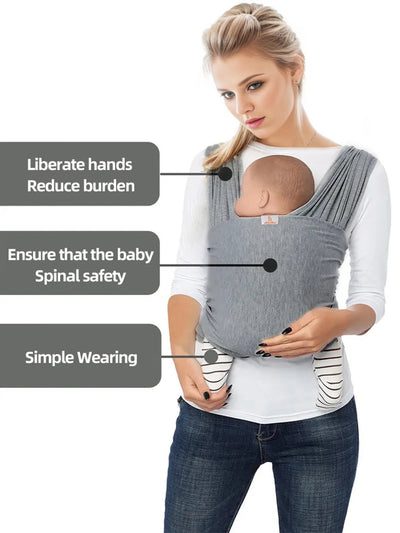 Elastic Hands-Free Baby Straps: From Newborns to Toddlers - Convenient Children's Straps