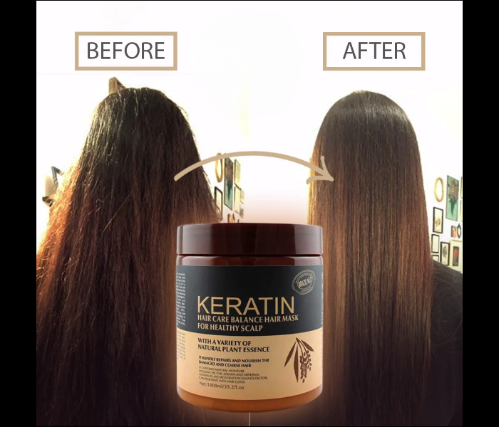 Pack Of 2 | Keratin Hair Mask Treatment 500ml: The Key To Stronger, Healthier Hair